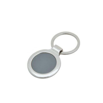 Round Key Ring, Blank Keychain Without Logos (GZHY-KA-019)